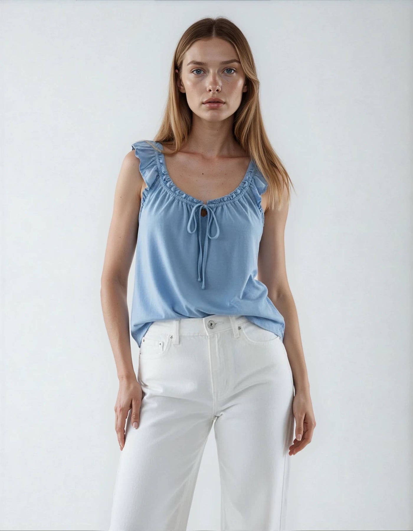 TANK TOP SKY BLUE