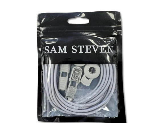 SAM STEVEN ELASTIC LACES GREY